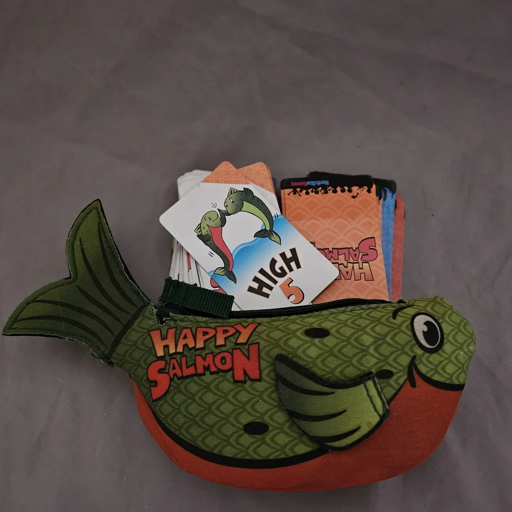 happy salmon simple but